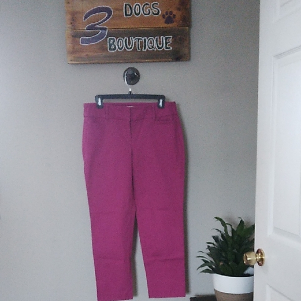 LOFT Fuchsia Pants